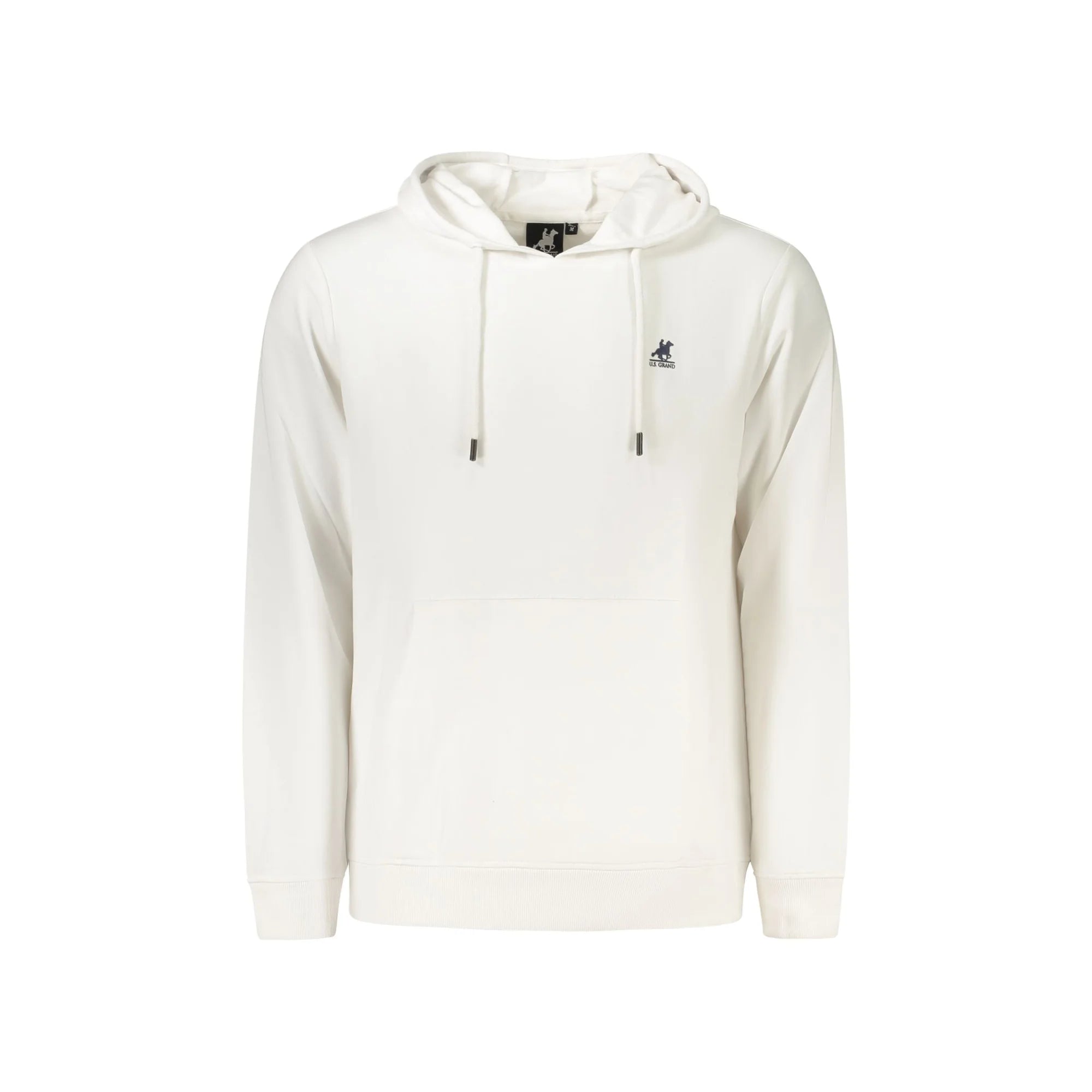U.S. GRAND FELPA SENZA ZIP UOMO BIANCO