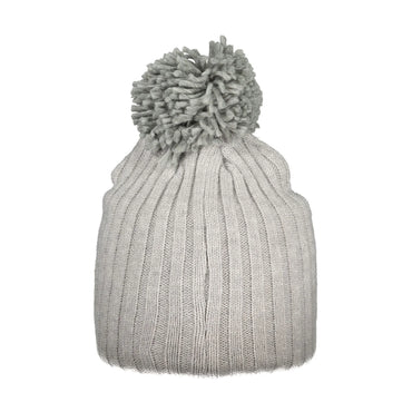 NORWAY 1963 Berretto Donna Grigio con Pompon e Logo Cappelli - vista 2