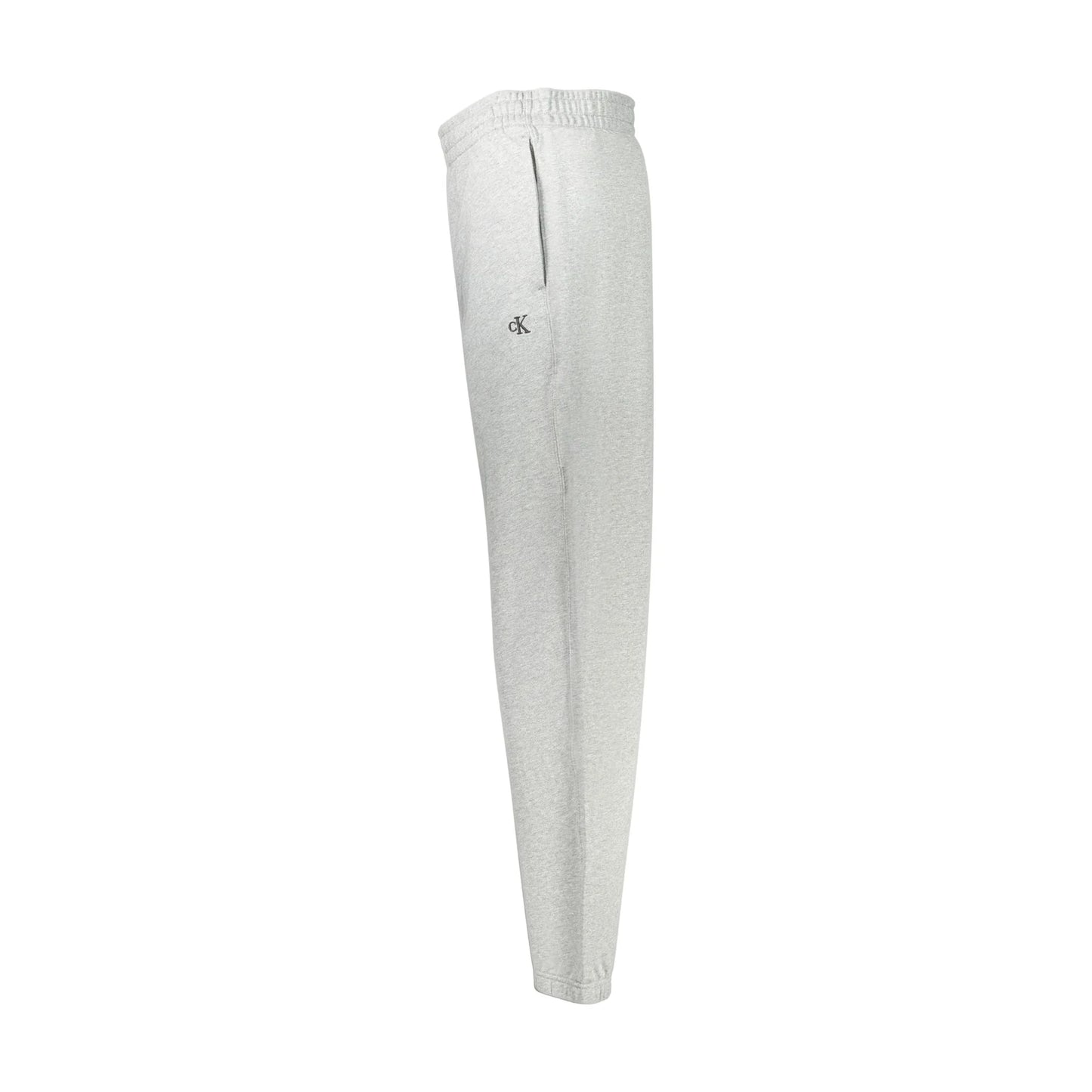 Calvin Klein Pantaloni Tuta Uomo Grigio Ricamo - vista 3