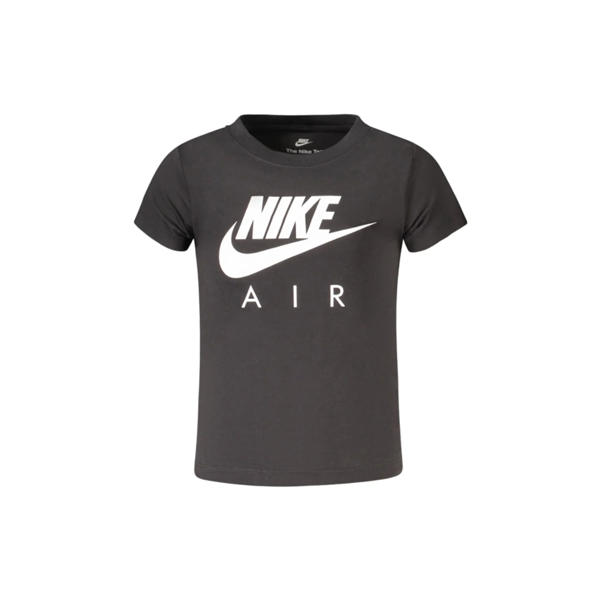 NIKE T-SHIRT MANICHE CORTE BAMBINA NERO