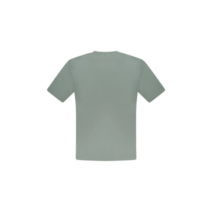 North Sails T-Shirt Maniche Corte Uomo Verde Stampa - vista 2