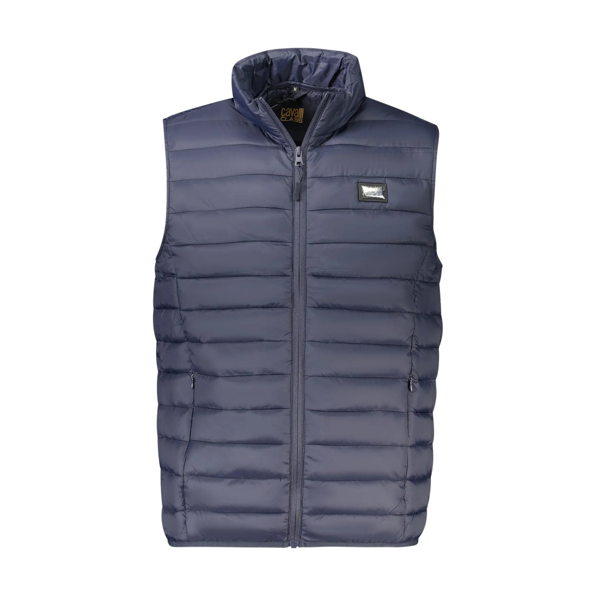 Cavalli Class Smanicato Uomo Blu con Logo Giubbotti e Giacche - foto prodotto