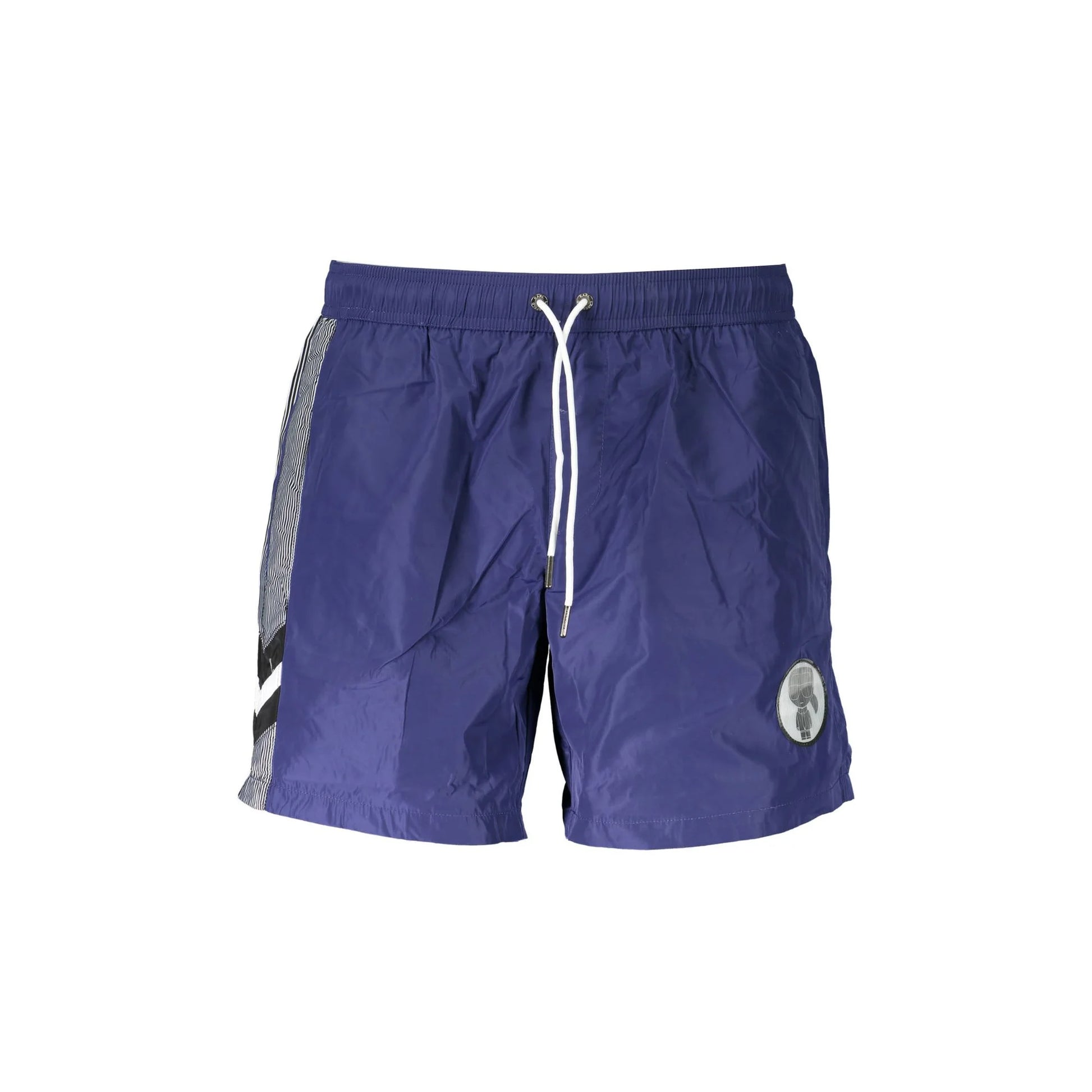 Karl Lagerfeld Beachwear Costume da Mare Uomo Blu Dettagli a Contrasto - foto prodotto