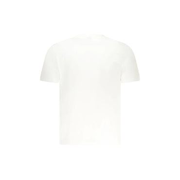 North Sails T-Shirt Maniche Corte Uomo Bianca Stampa Logo bianco - vista 2