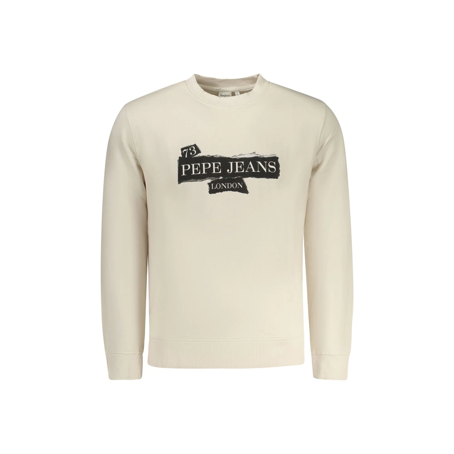 Pepe Jeans Felpa Maniche Lunghe Uomo beige Stampa Logo Felpe - foto prodotto