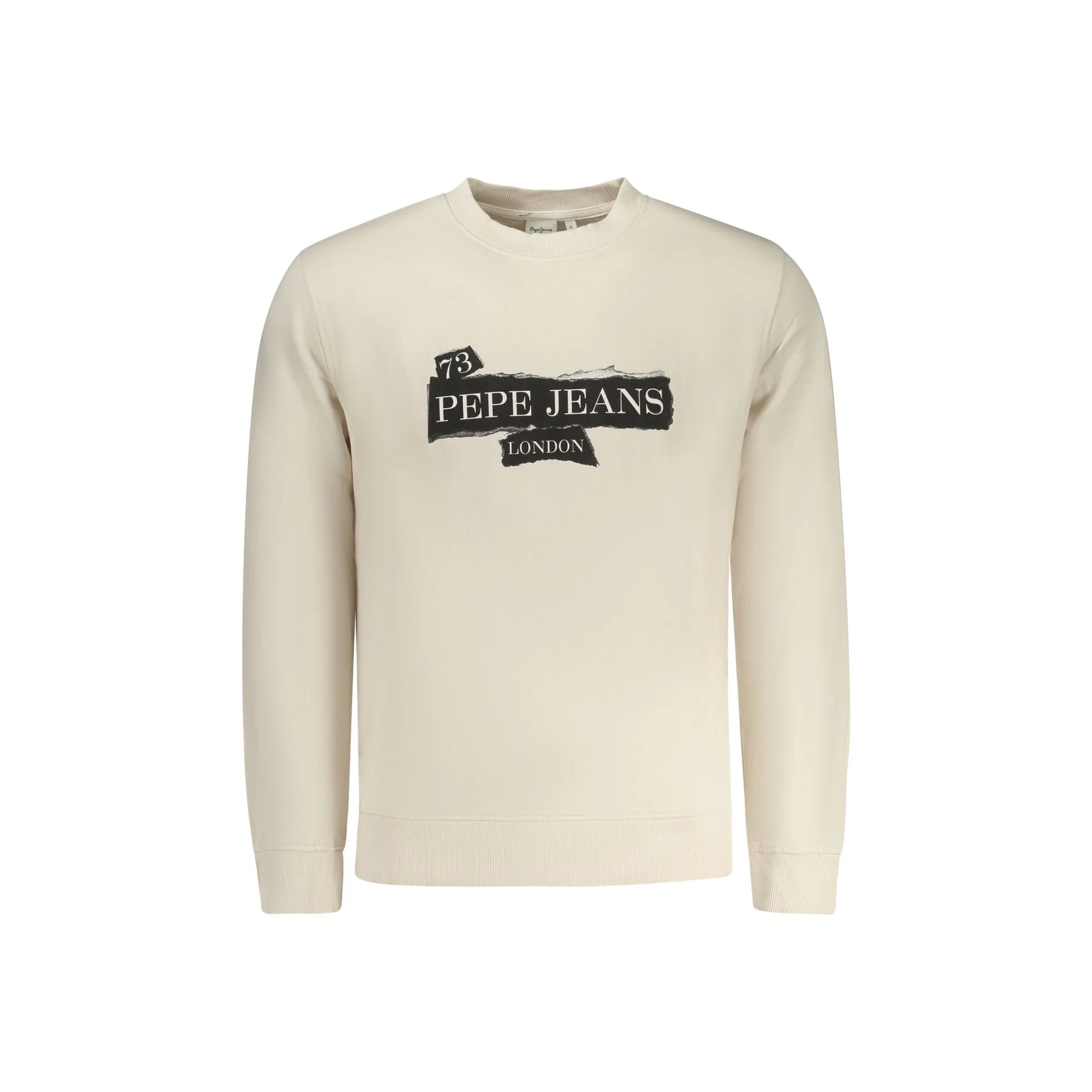 Pepe Jeans Felpa Maniche Lunghe Uomo beige Stampa Logo Felpe - foto prodotto