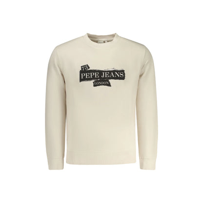 Pepe Jeans Felpa Maniche Lunghe Uomo beige Stampa Logo Felpe - foto prodotto