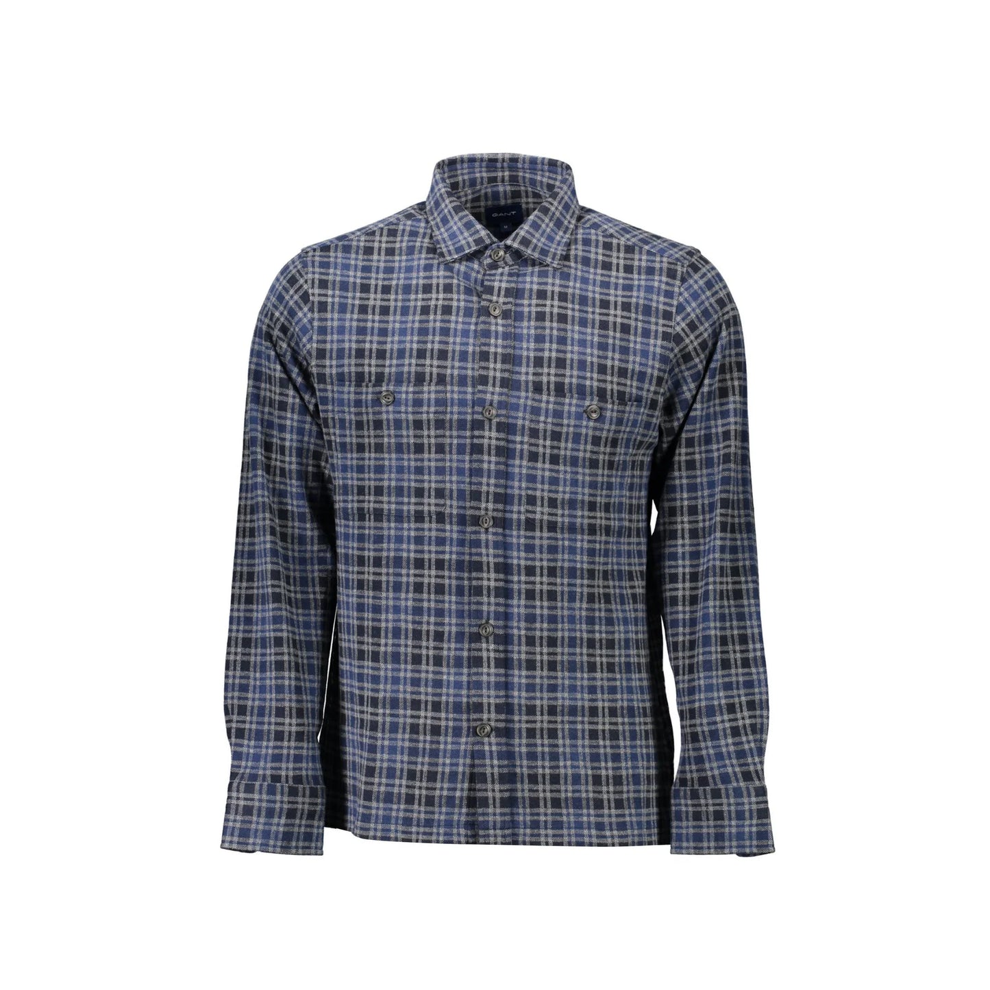GANT CAMICIA MANICHE LUNGHE UOMO BLU