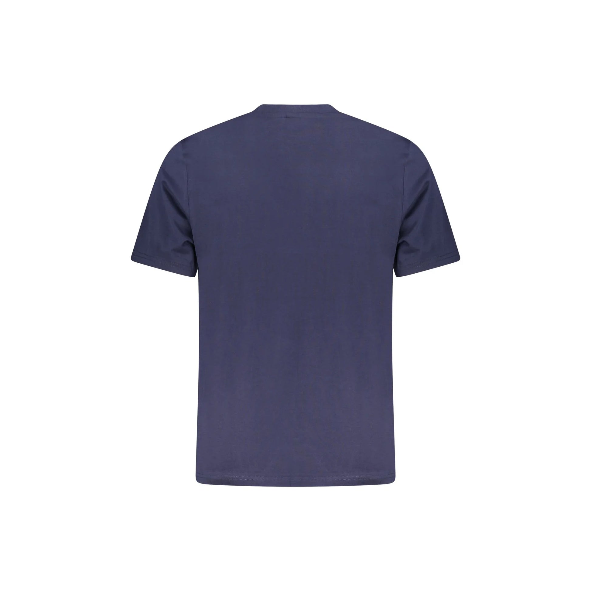 North Sails T-Shirt Uomo Blu Maniche Corte Stampa Logo - vista 2