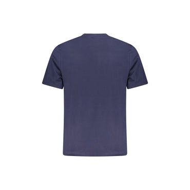 North Sails T-Shirt Uomo Blu Maniche Corte Stampa Logo - vista 2