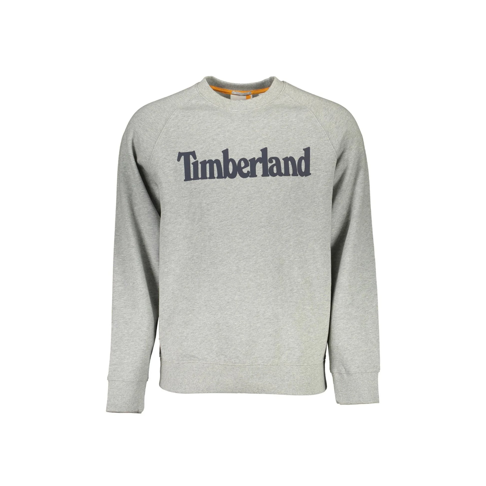 Timberland Felpa Maniche Lunghe Uomo Grigia Stampa Logo Felpe Grigio - foto prodotto