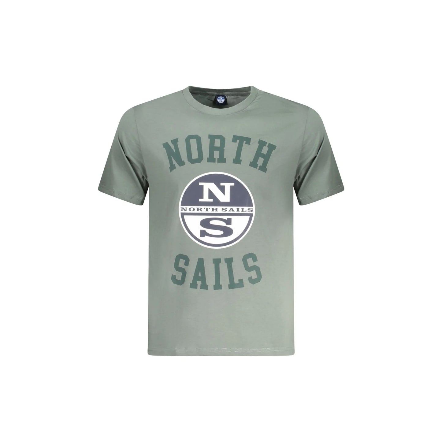 North Sails T-Shirt Maniche Corte Uomo Verde Stampa - foto prodotto