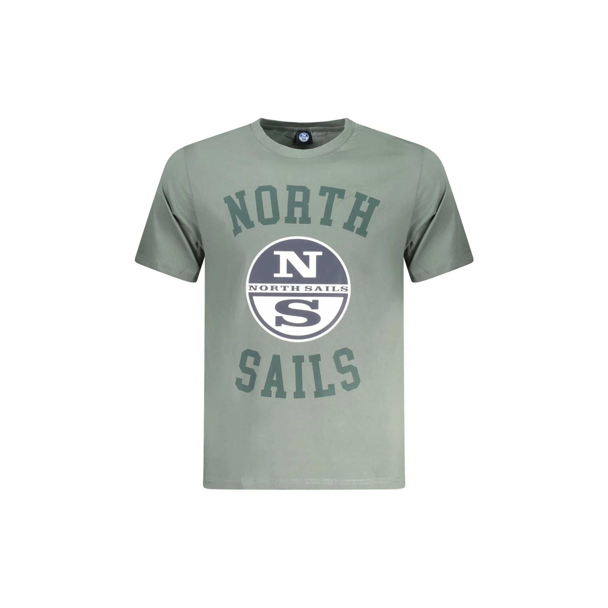 North Sails T-Shirt Maniche Corte Uomo Verde Stampa - foto prodotto