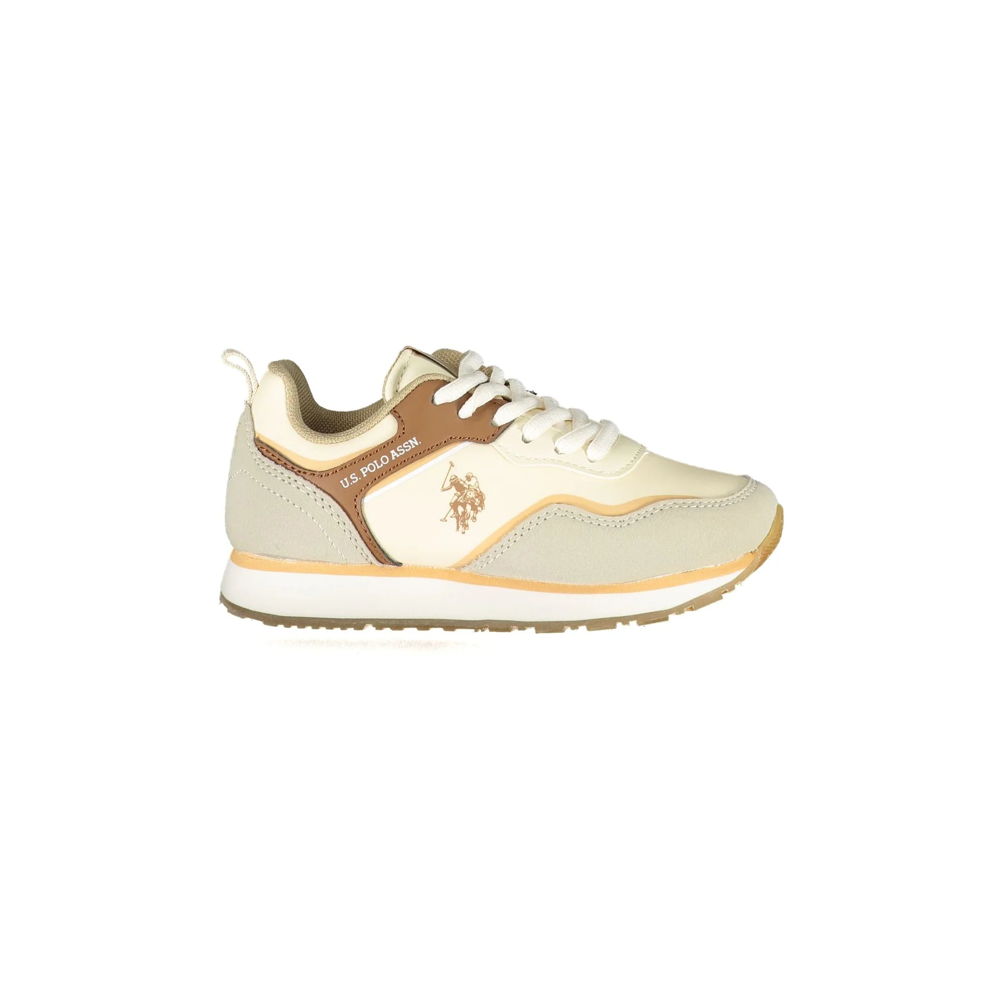 U.S. POLO ASSN. CALZATURA SPORTIVA BAMBINO BEIGE