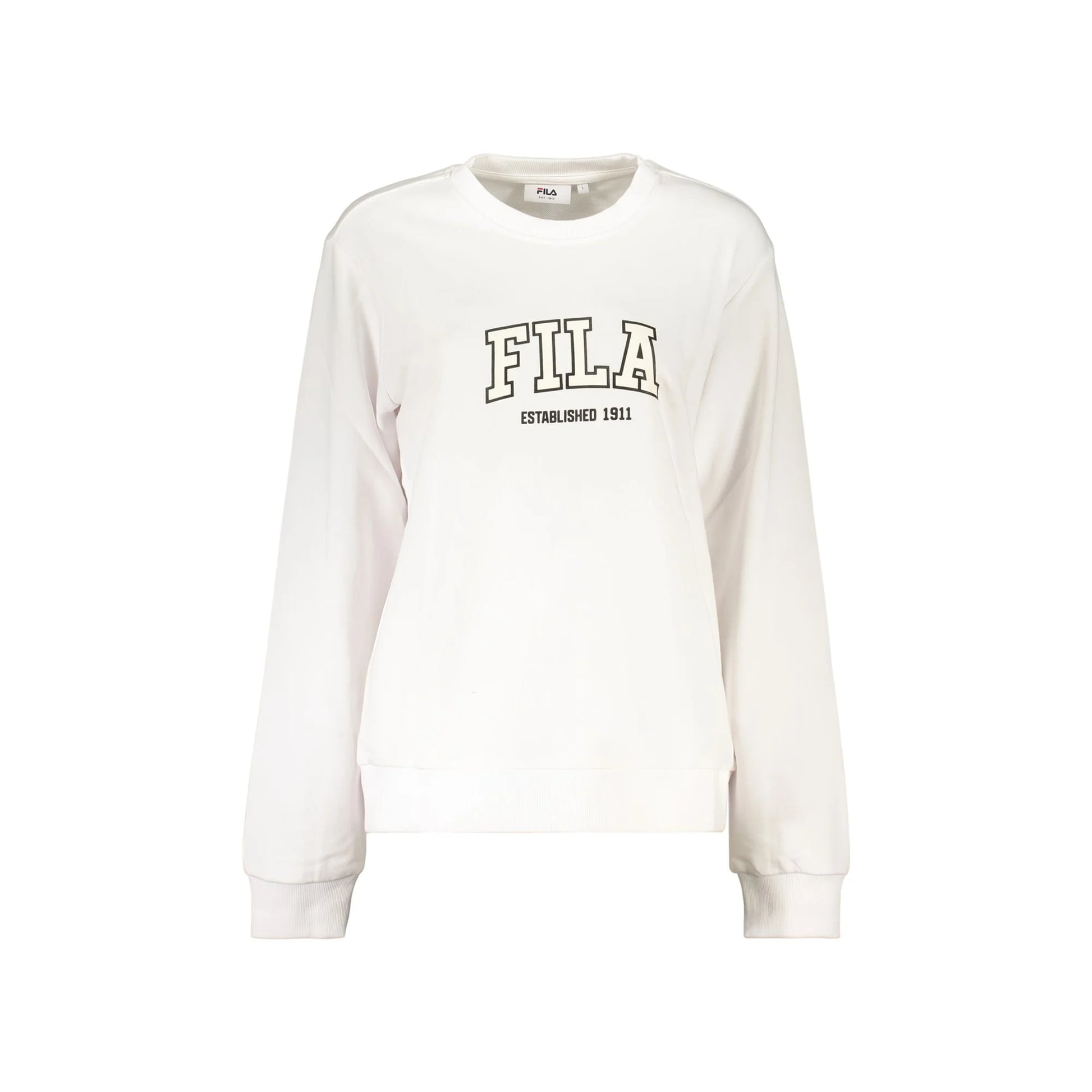 FILA FELPA SENZA ZIP DONNA BIANCO