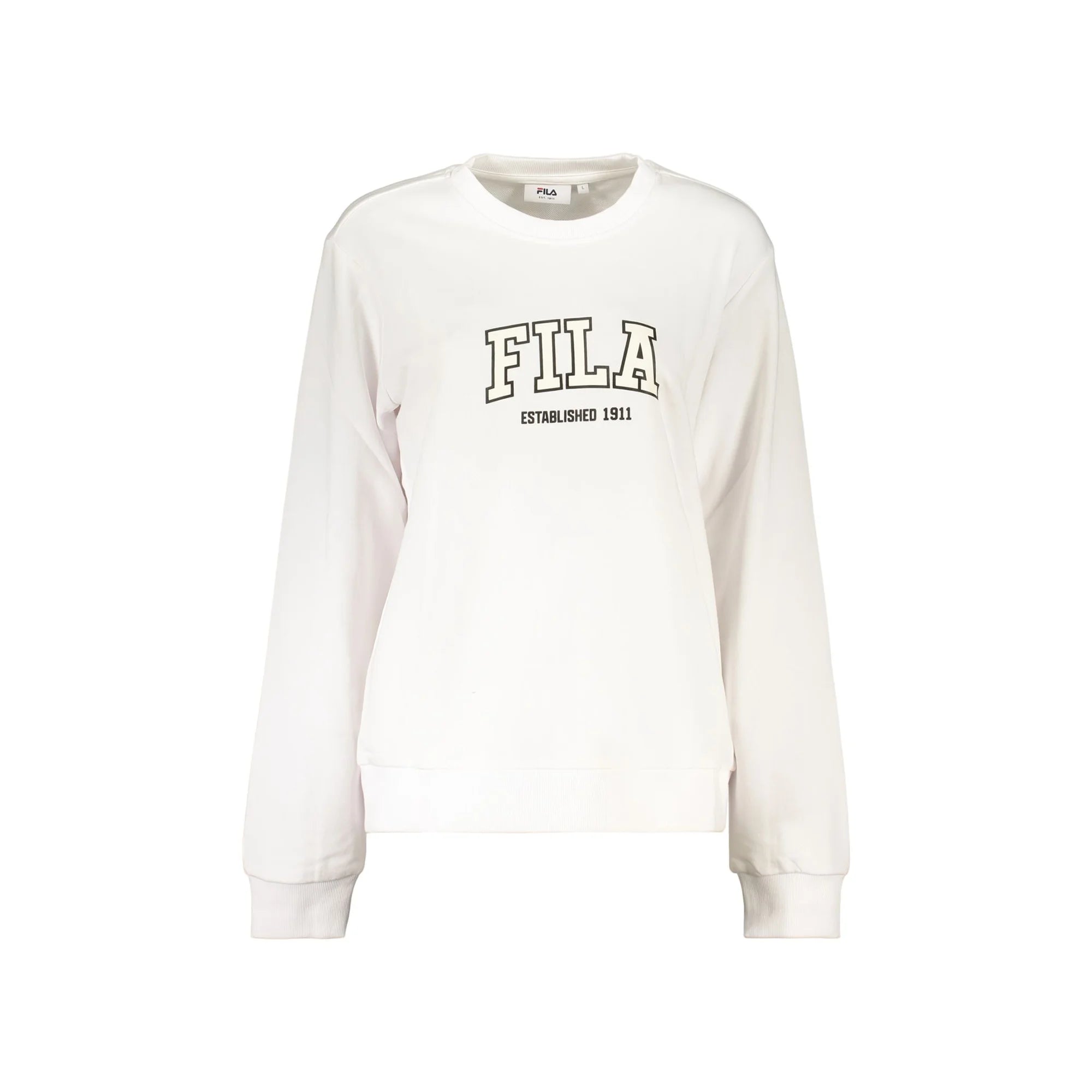 FILA FELPA SENZA ZIP DONNA BIANCO
