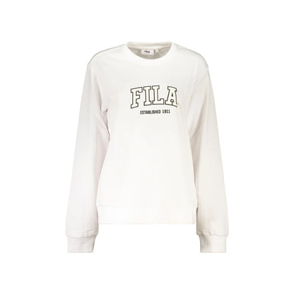 FILA FELPA SENZA ZIP DONNA BIANCO