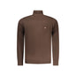 Norway 1963 Maglione Uomo Marrone Ricamo Maglie - foto prodotto