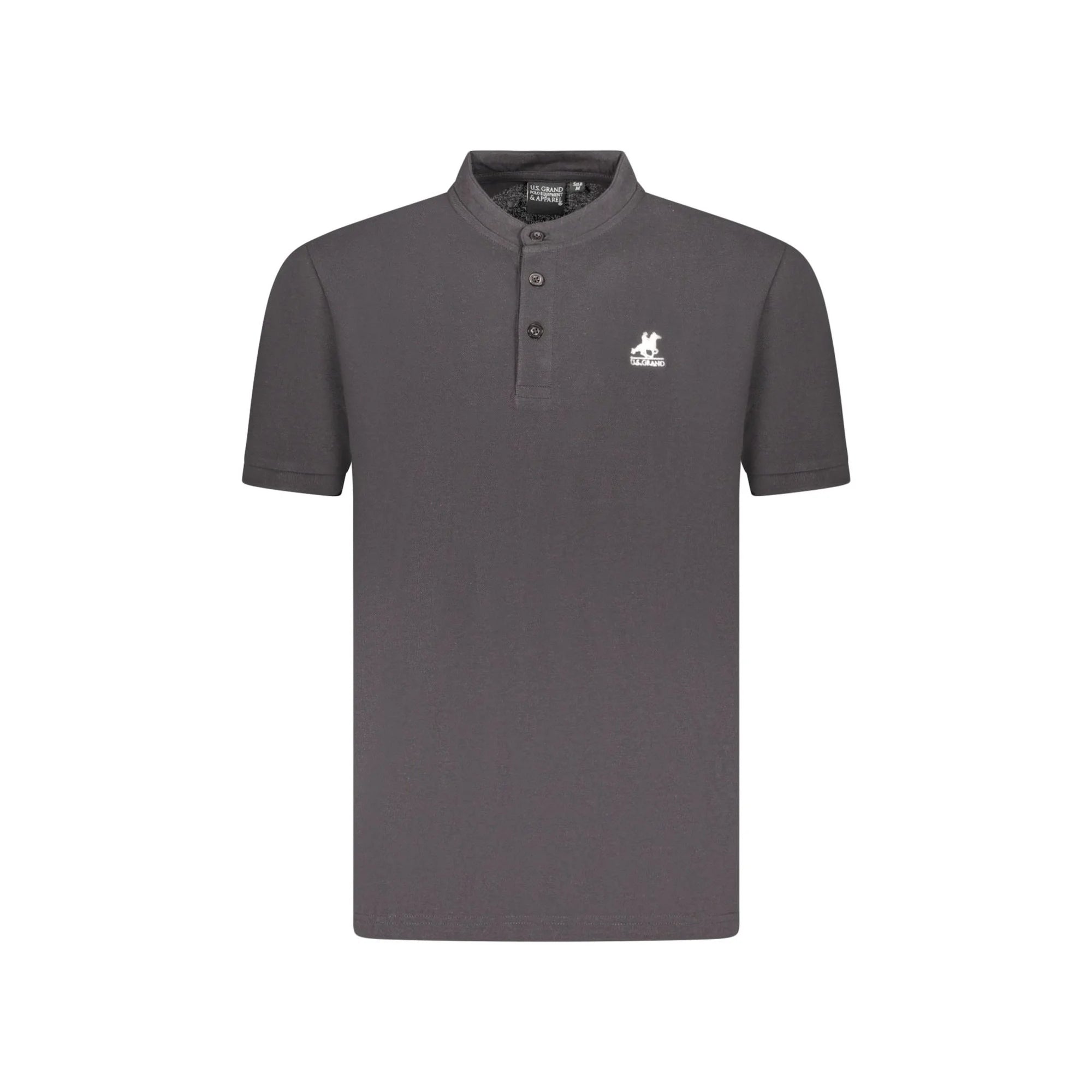 U.S. GRAND POLO POLO MANICHE CORTE UOMO NERO