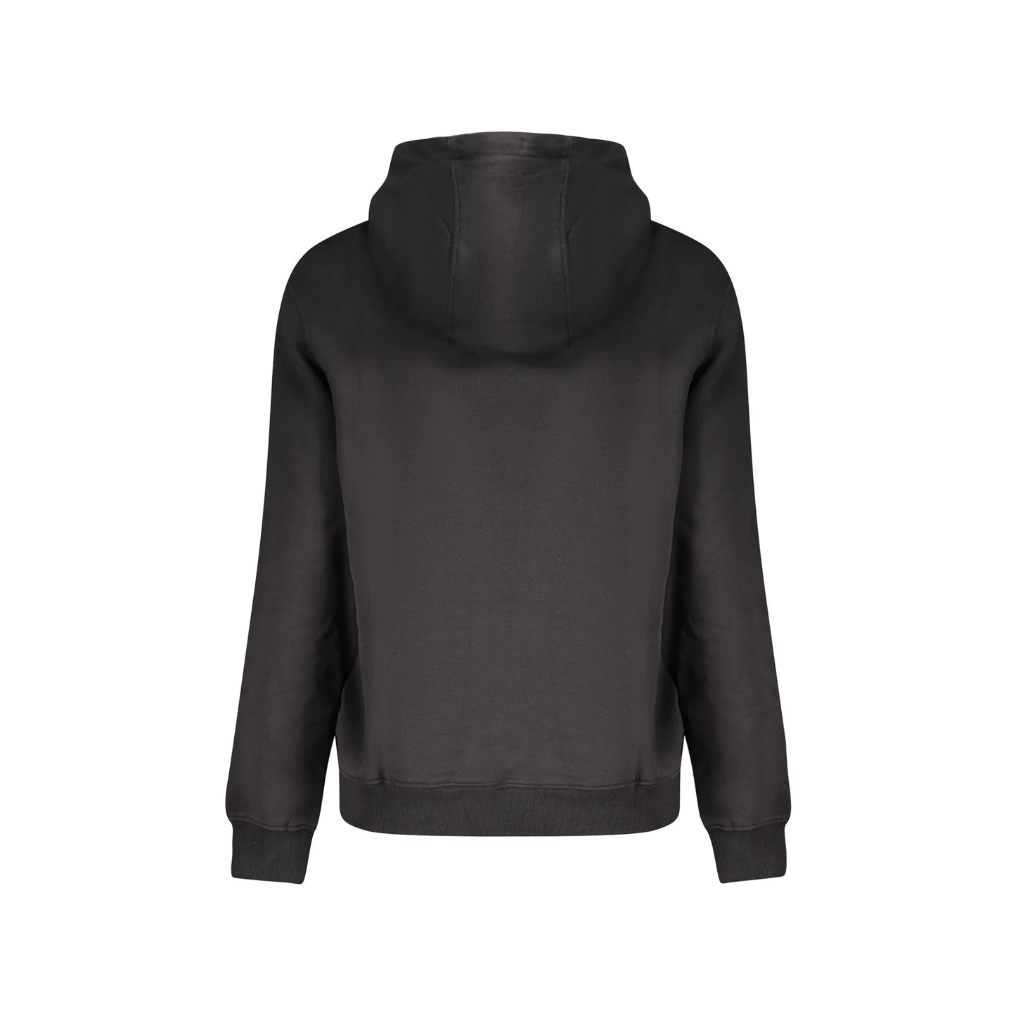 Tommy Hilfiger Felpa Donna Nera Cappuccio Felpata Stampa Logo Felpe nero - vista 2