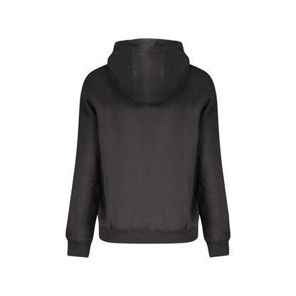 Tommy Hilfiger Felpa Donna Nera Cappuccio Felpata Stampa Logo Felpe nero - vista 2