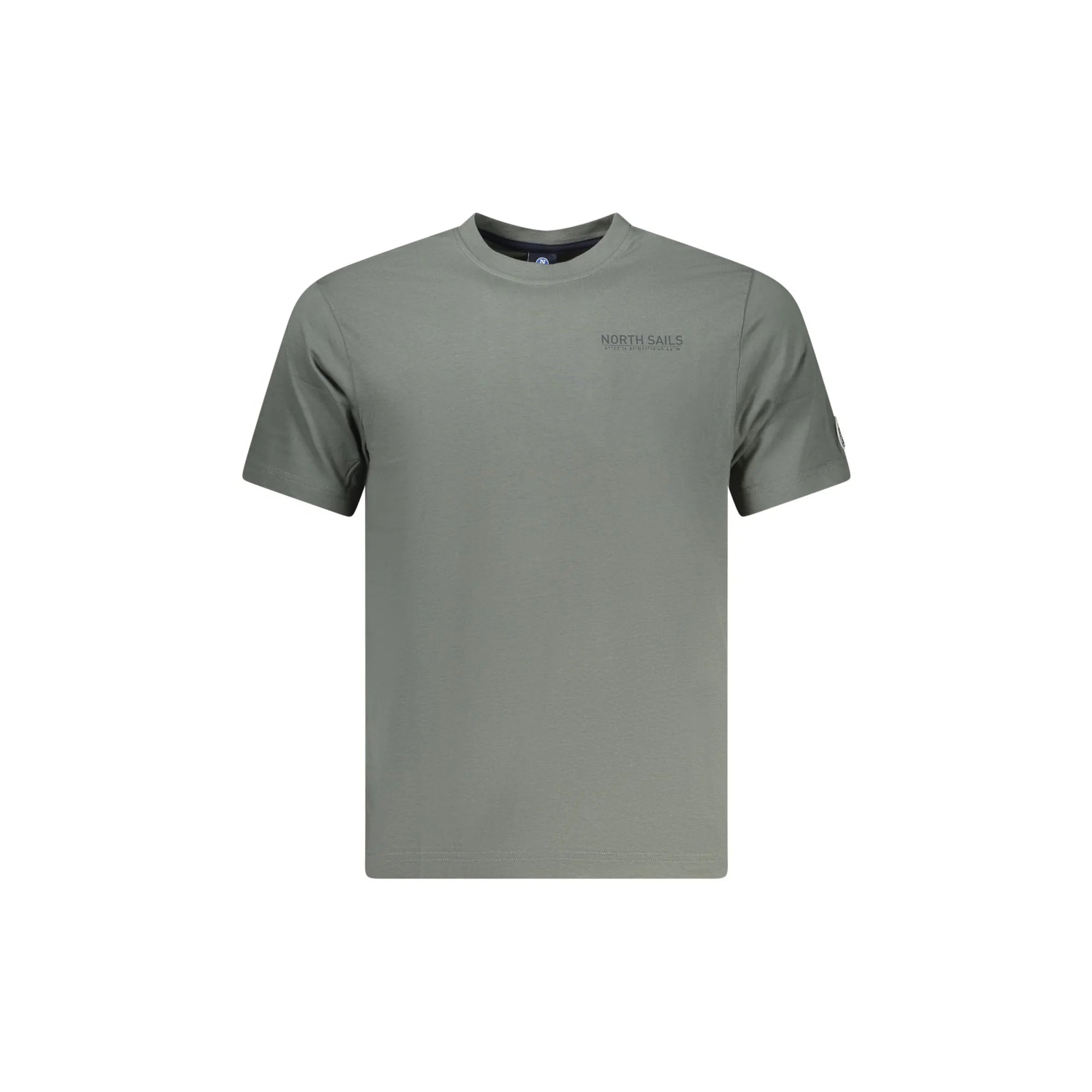 NORTH SAILS T-SHIRT MANICHE CORTE UOMO VERDE