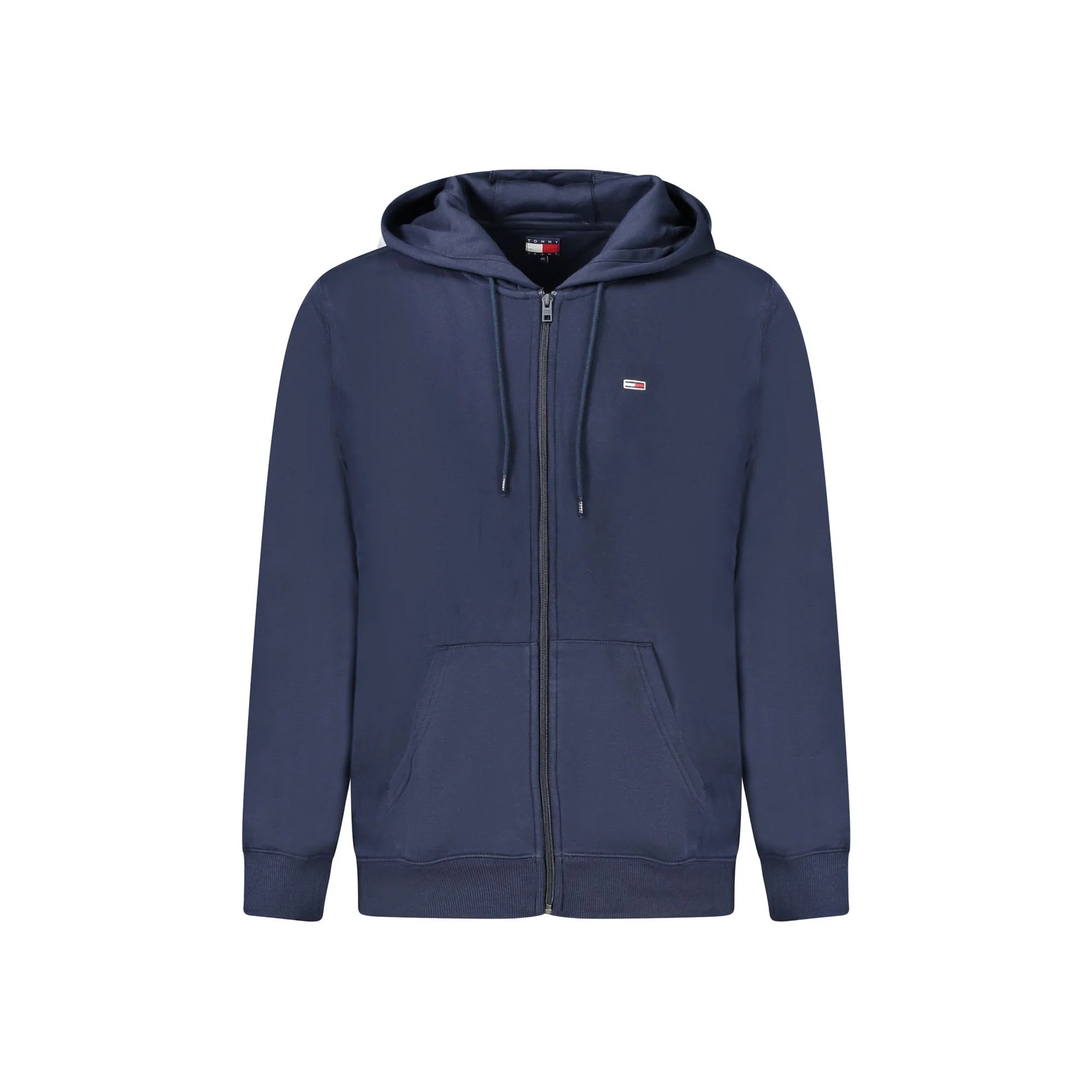 Tommy Hilfiger Felpa Uomo Blu con Zip Cappuccio Logo Felpe - foto prodotto