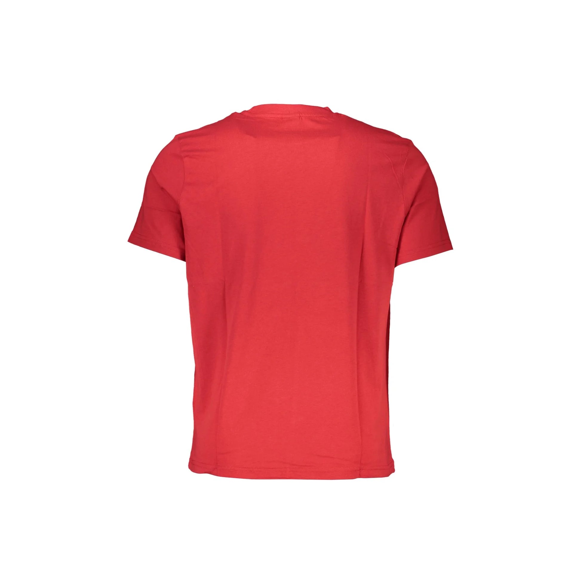 North Sails T-Shirt Maniche Corte Uomo Rossa Stampa Logo rosso - vista 2