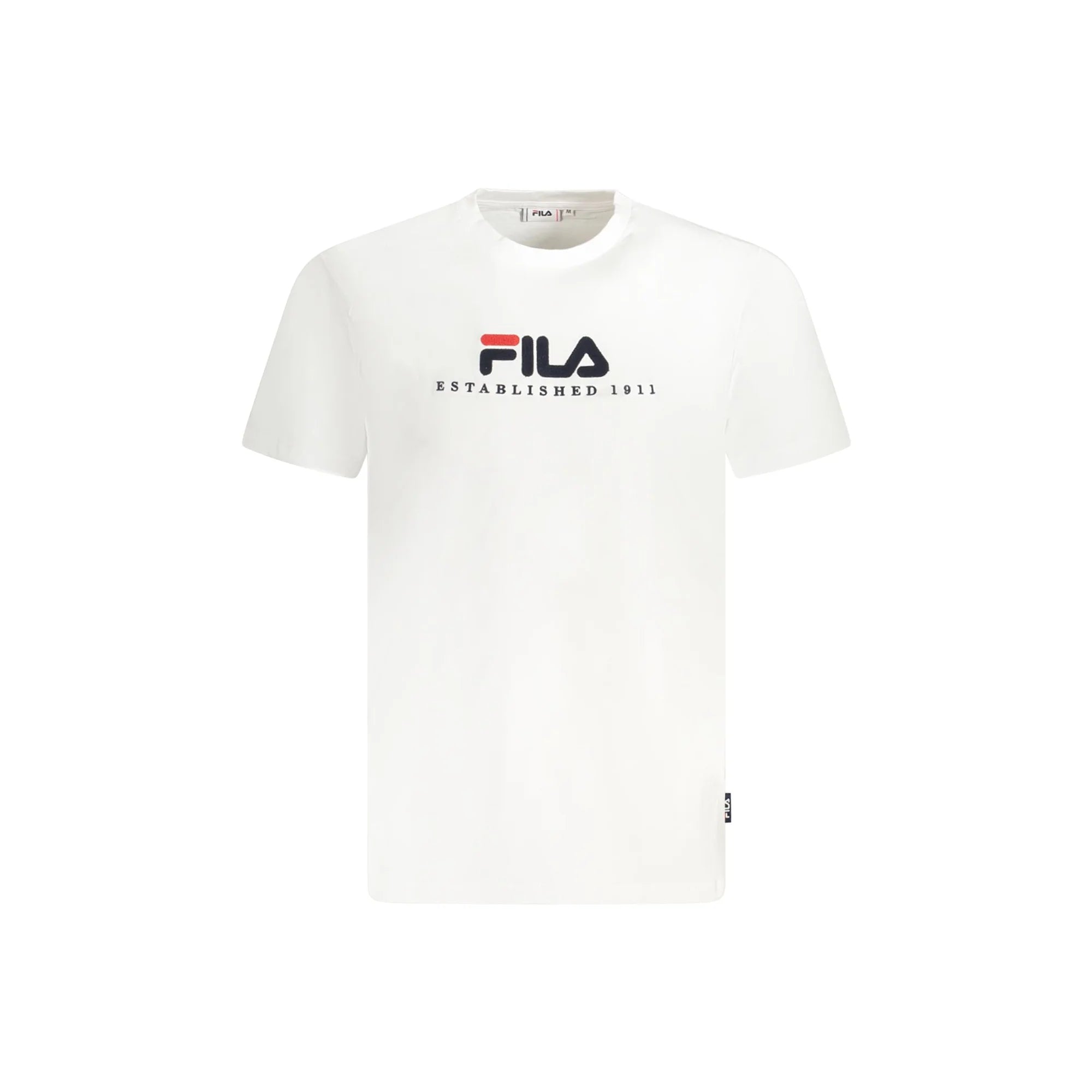 FILA T-SHIRT MANICHE CORTE UOMO BIANCO
