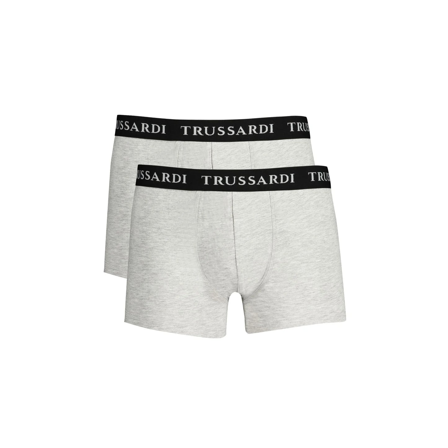 Trussardi Boxer Uomo Grigio Stampa Logo Intimo - foto prodotto