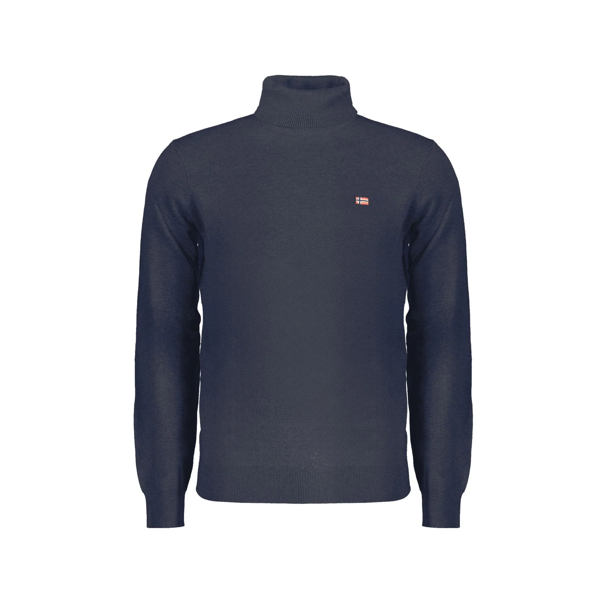 Norway 1963 Maglia Uomo Blu Dolcevita con Ricamo e Logo Maglie - foto prodotto
