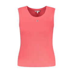 Tommy Hilfiger Camiseta Sin Mangas Mujer Rosa Bordado
