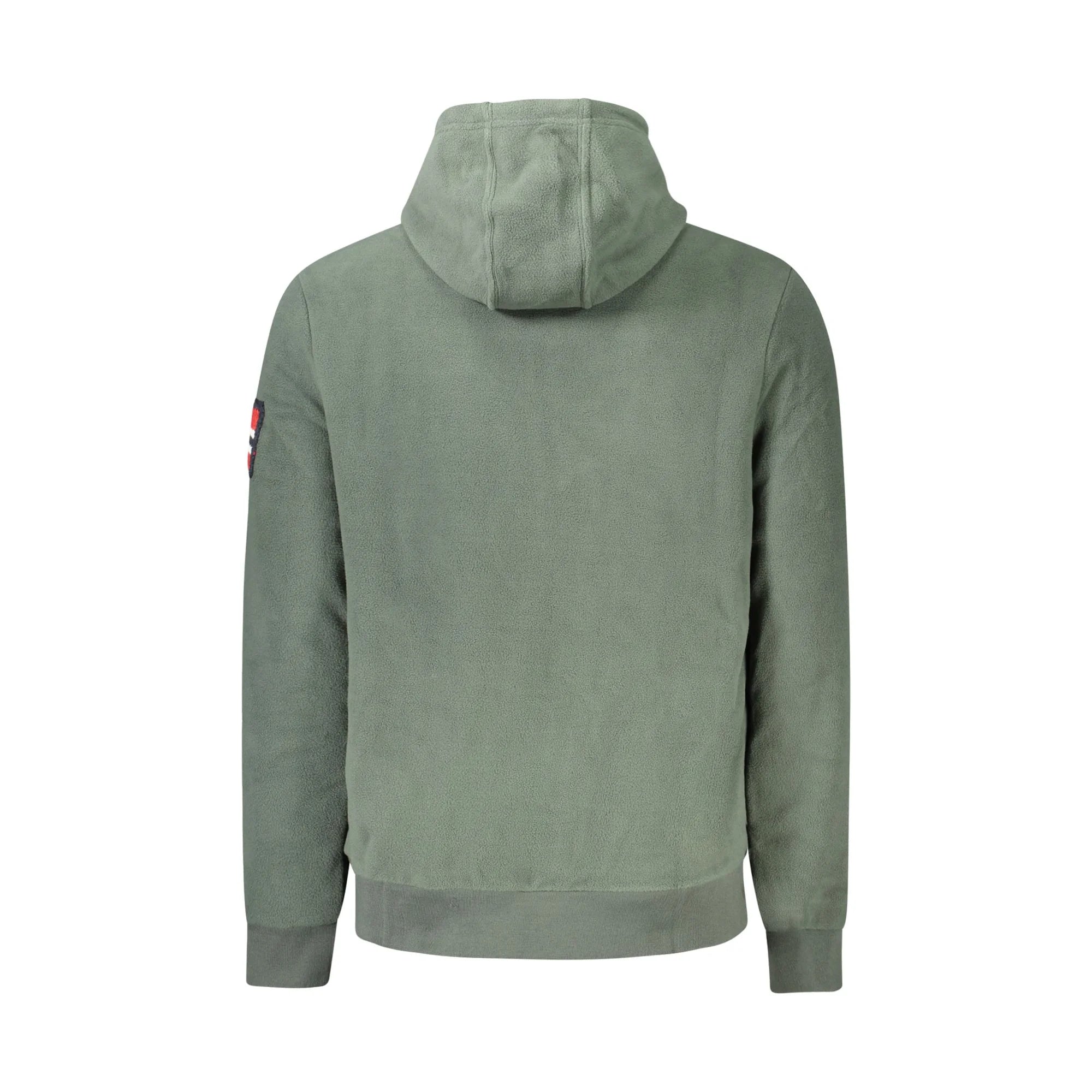 NORWAY 1963 FELPA CON ZIP UOMO VERDE