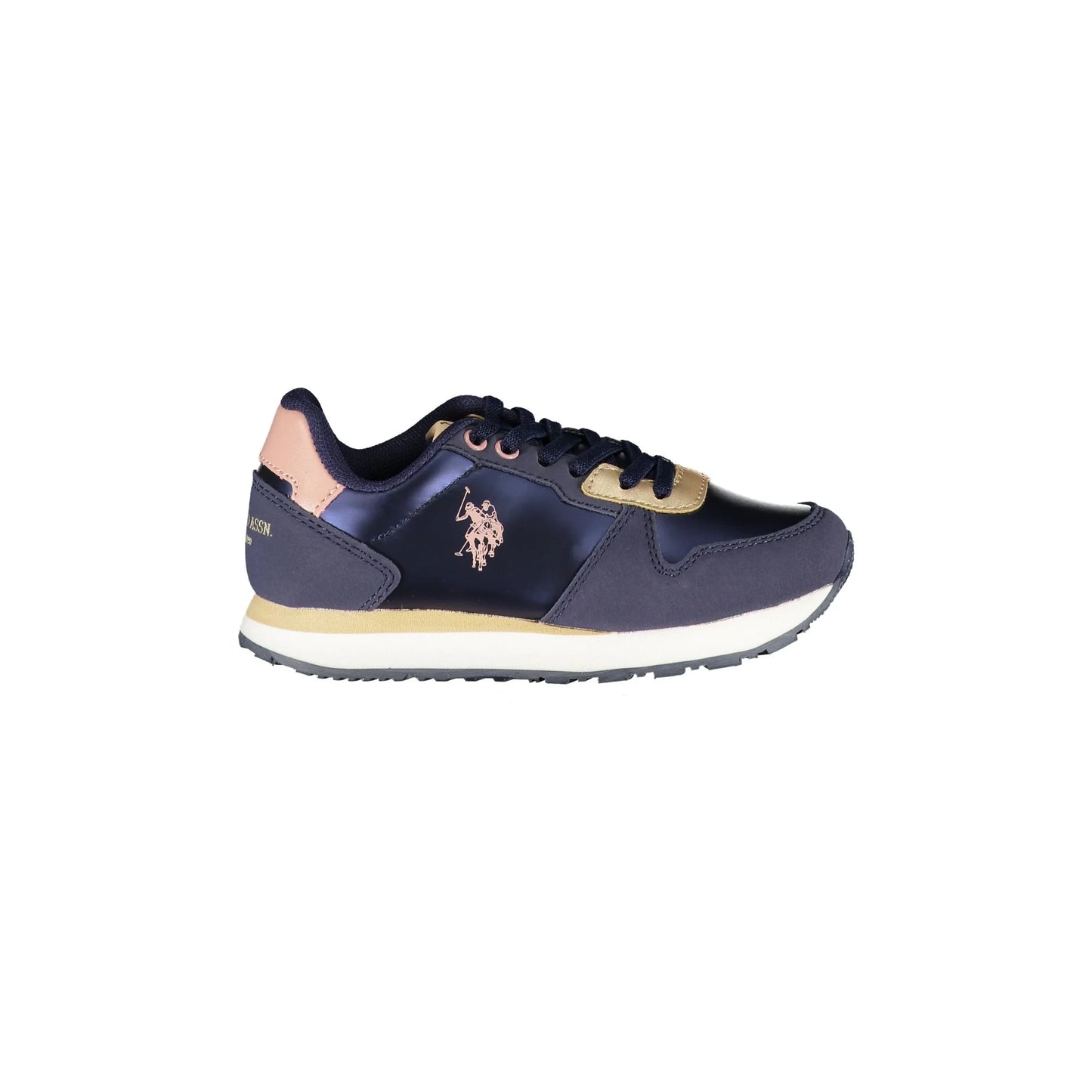 U.S. POLO ASSN. Scarpe Sneakers Bambina Blu con Dettagli a Contrasto bambino - foto prodotto
