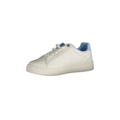 TOMMY HILFIGER Scarpe Sneakers Donna Azzurre con Dettagli a Contrasto - vista 3
