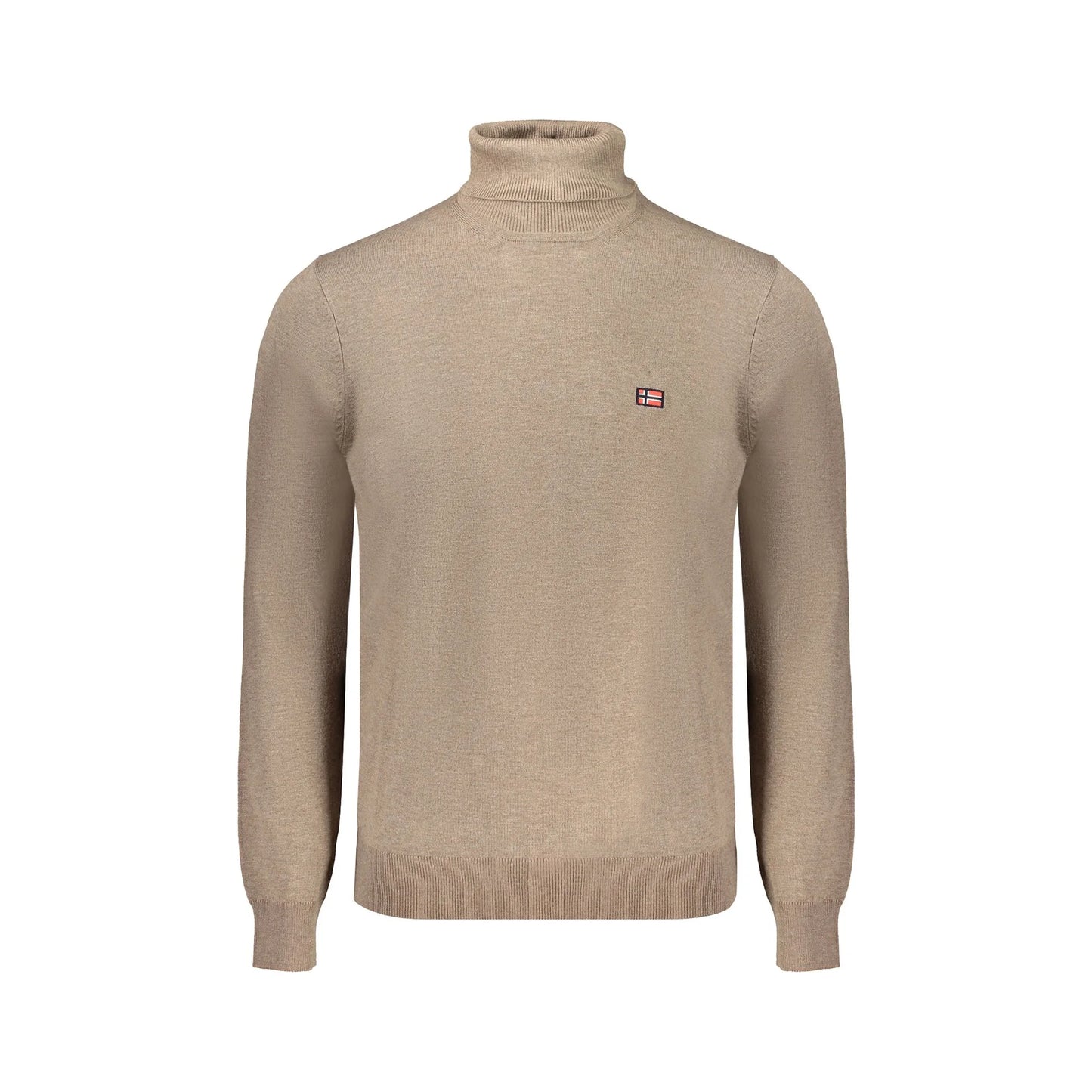 Norway 1963 Maglia Uomo Marrone Dolcevita con Ricamo e Logo Maglie - foto prodotto