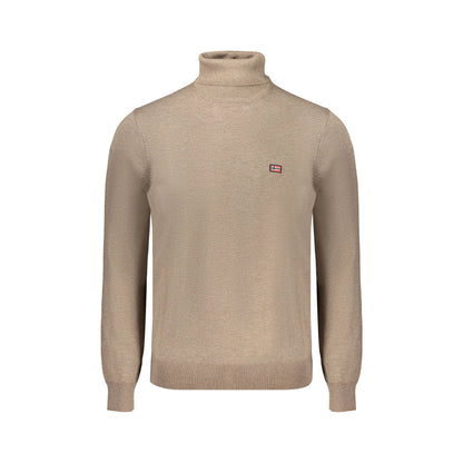 Norway 1963 Maglia Uomo Marrone Dolcevita con Ricamo e Logo Maglie - foto prodotto