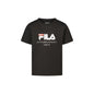 FILA T-SHIRT MANICHE CORTE BAMBINA NERO