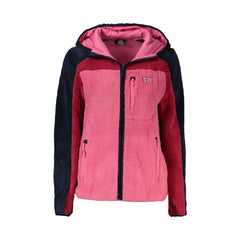 Norway 1963 Giubbotto Maniche Lunghe Donna Rosa Ricamo