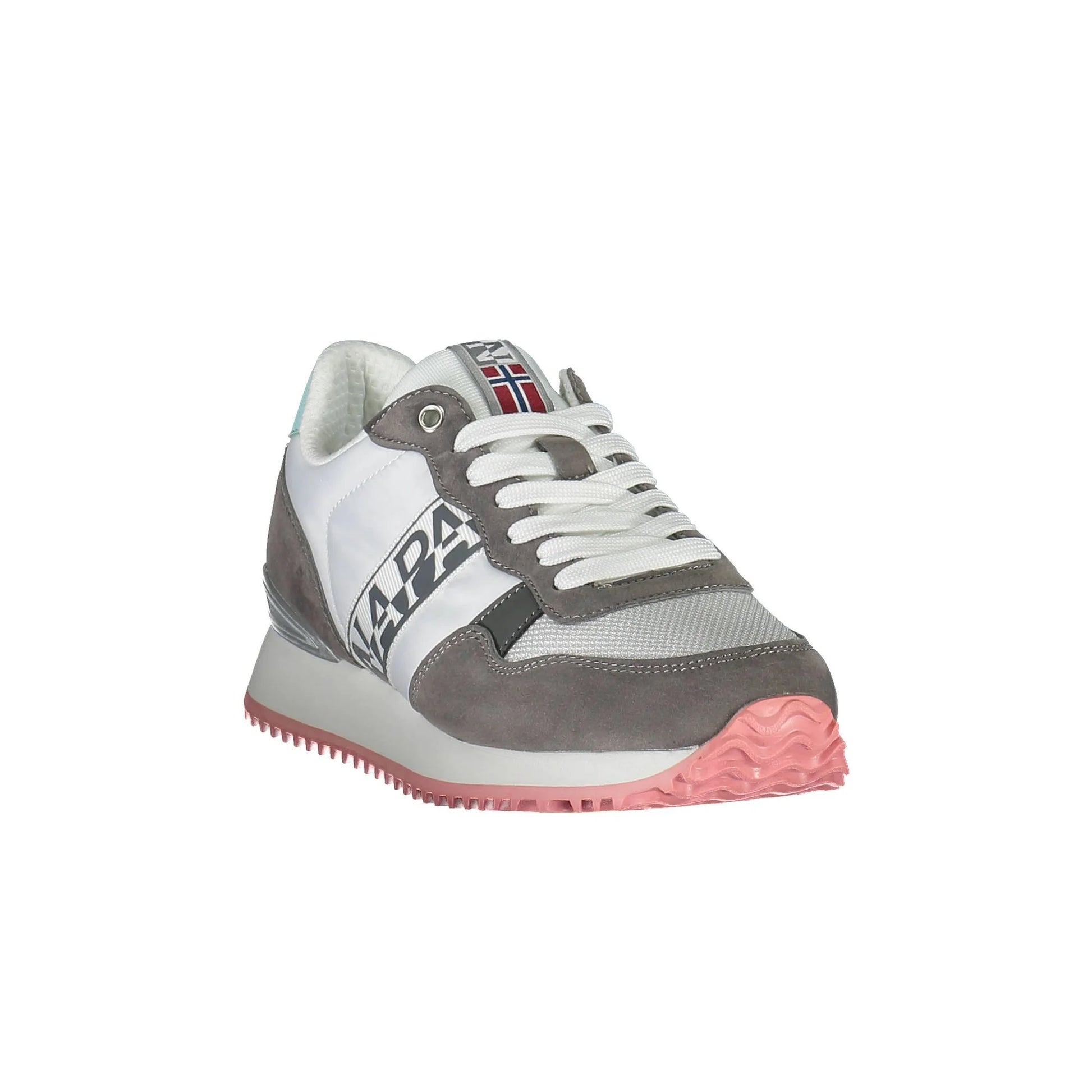 NAPAPIJRI SHOES Scarpe Sportive Donna Bianche con Doppio Laccio Sneakers bianco - vista 3