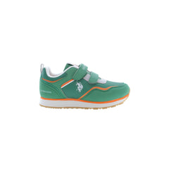 U.S. Polo Best Price Sneaker Junge Grün Riemen