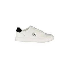 CALVIN KLEIN Ténis Homem Brancos com Atacadores e Detalhes Pretos