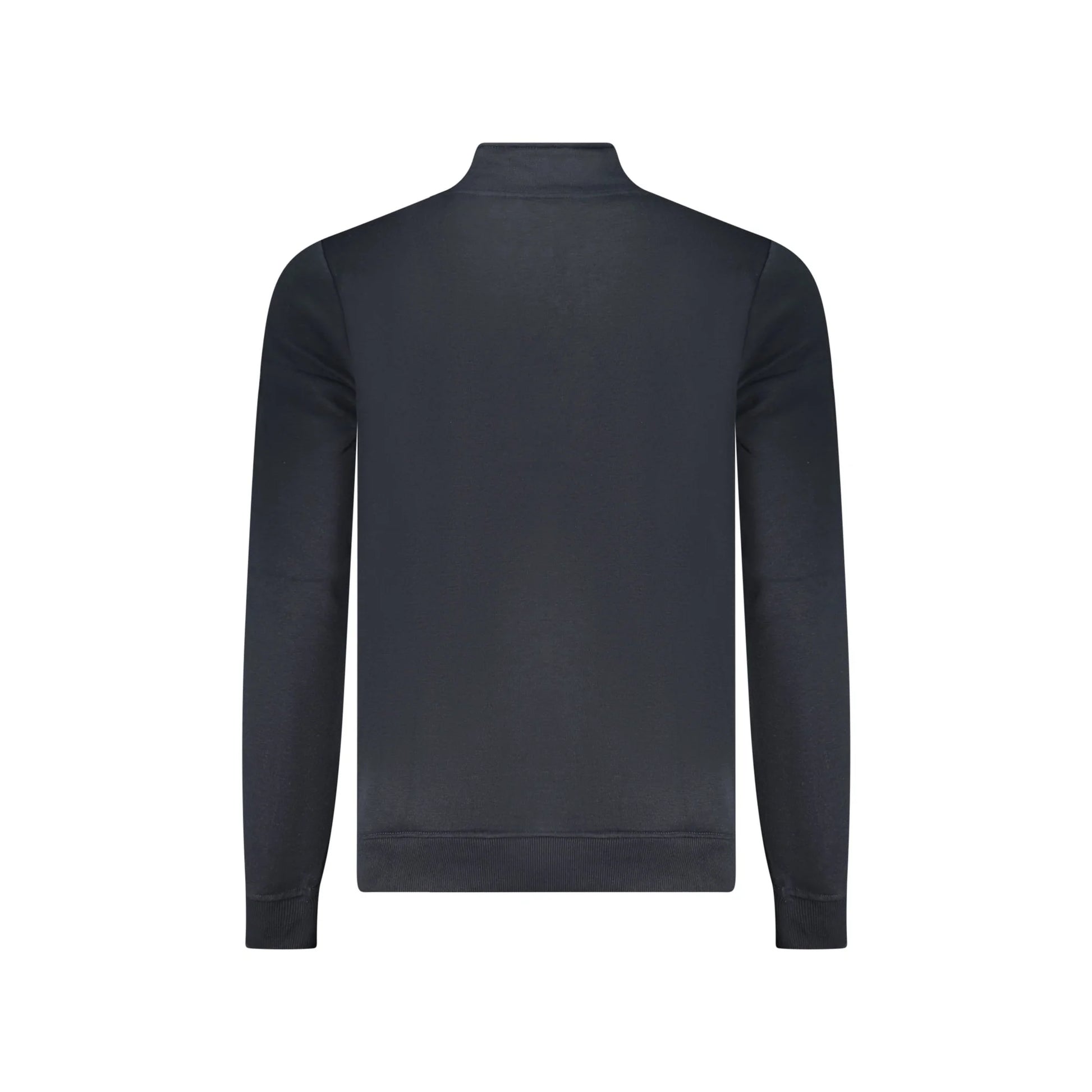 U.S. Grand Felpa Uomo Blu Mezza Zip Felpata Logo Felpe - vista 2