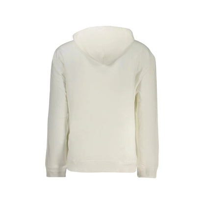 Calvin Klein Felpa Maniche Lunghe Uomo Bianca Logo Felpe bianco - vista 2