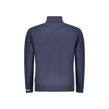 Pepe Jeans Maglia Uomo Blu Dolcevita Maniche Lunghe Logo Maglie - vista 2