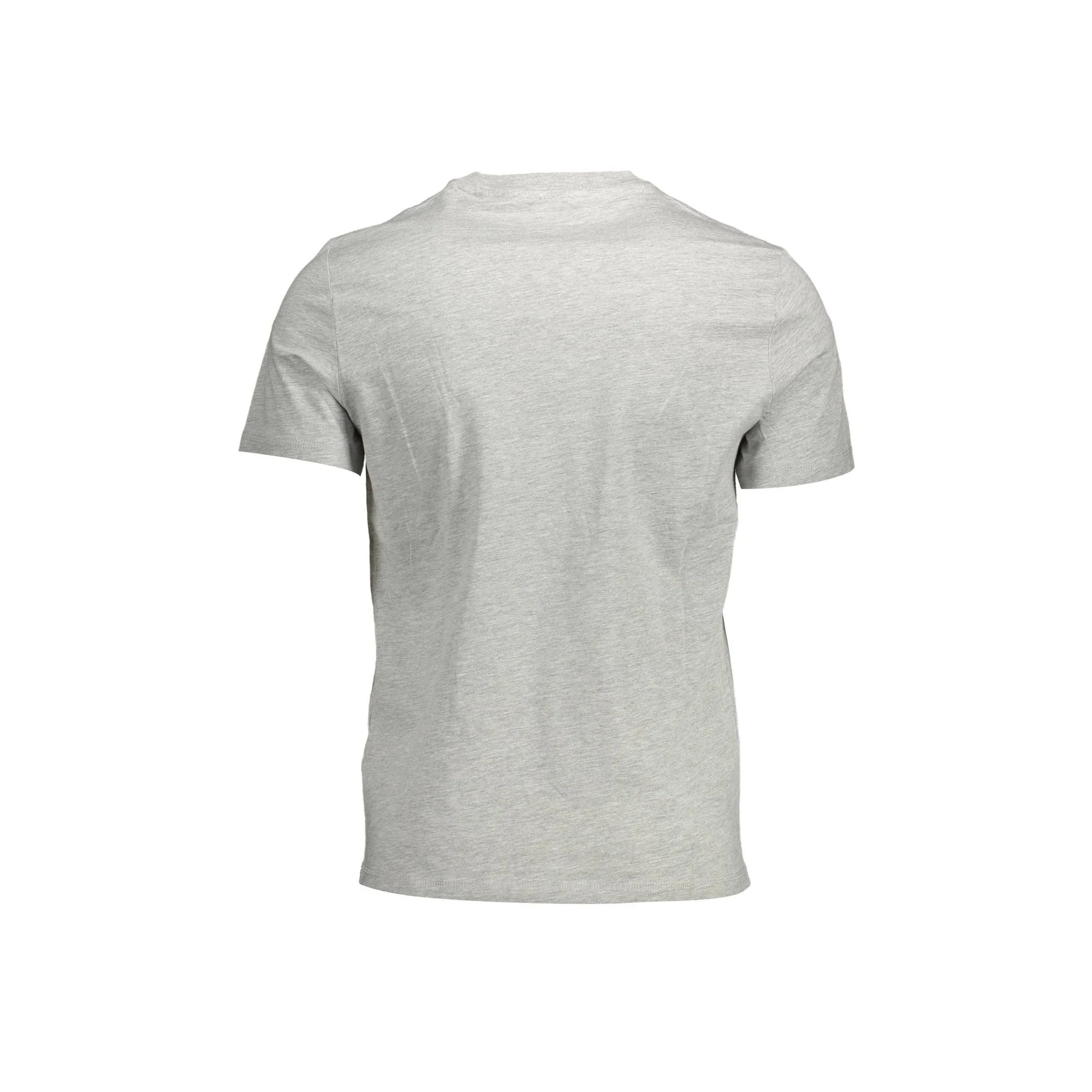 Guess Jeans T-Shirt Maniche Corte Uomo Grigia Stampa Logo grigio - vista 2