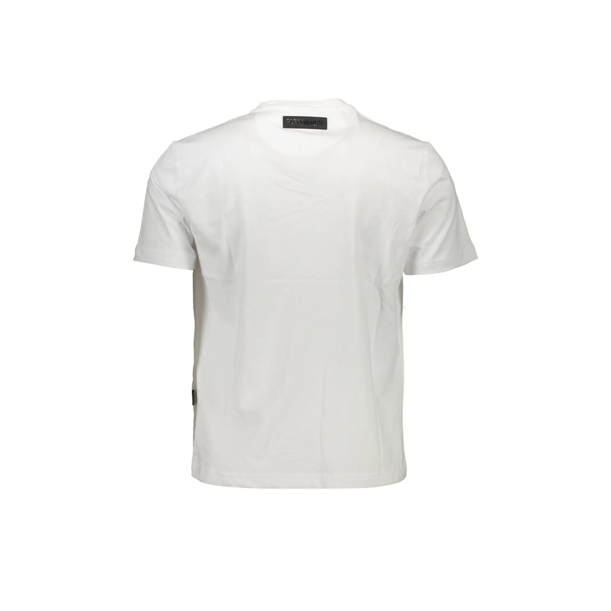 PLEIN SPORT T-Shirt Maniche Corte Uomo Bianca Logo bianco - vista 2