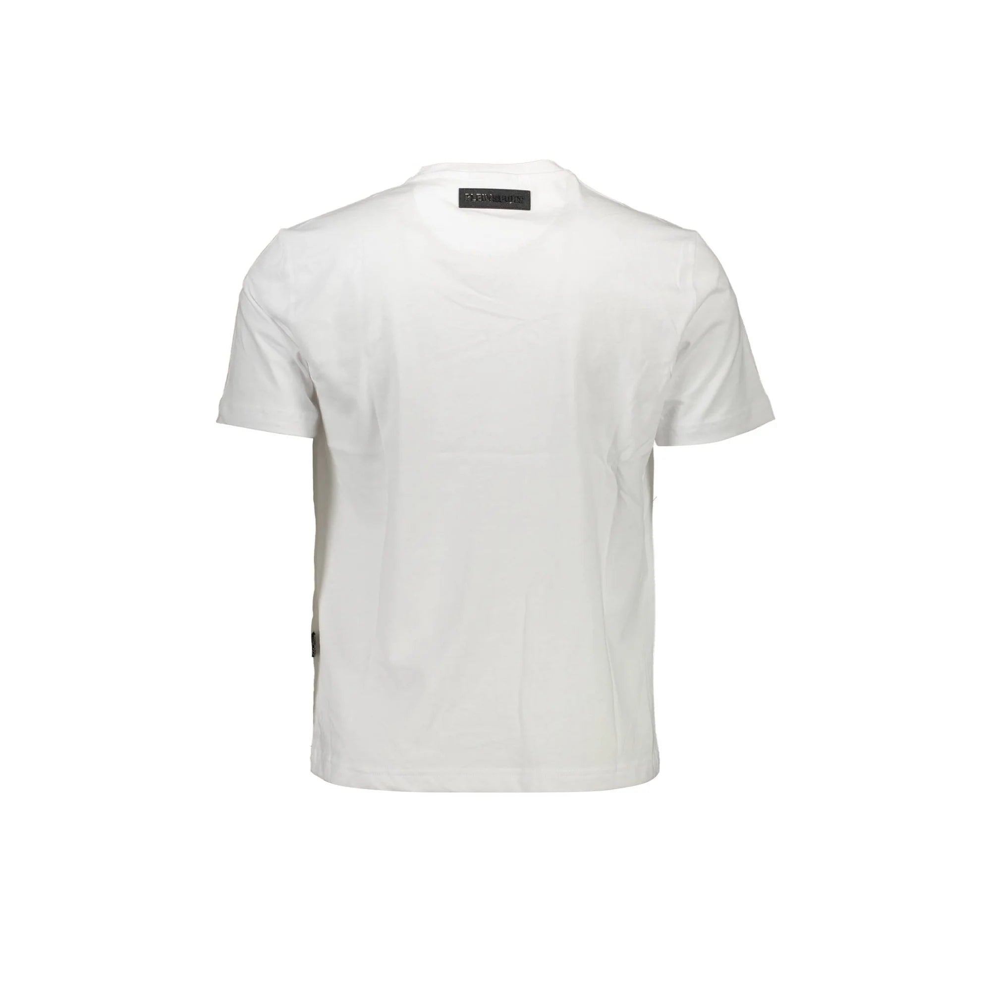 PLEIN SPORT T-SHIRT MANICHE CORTE UOMO BIANCO