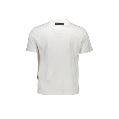PLEIN SPORT T-Shirt Maniche Corte Uomo Bianca Logo bianco - vista 2