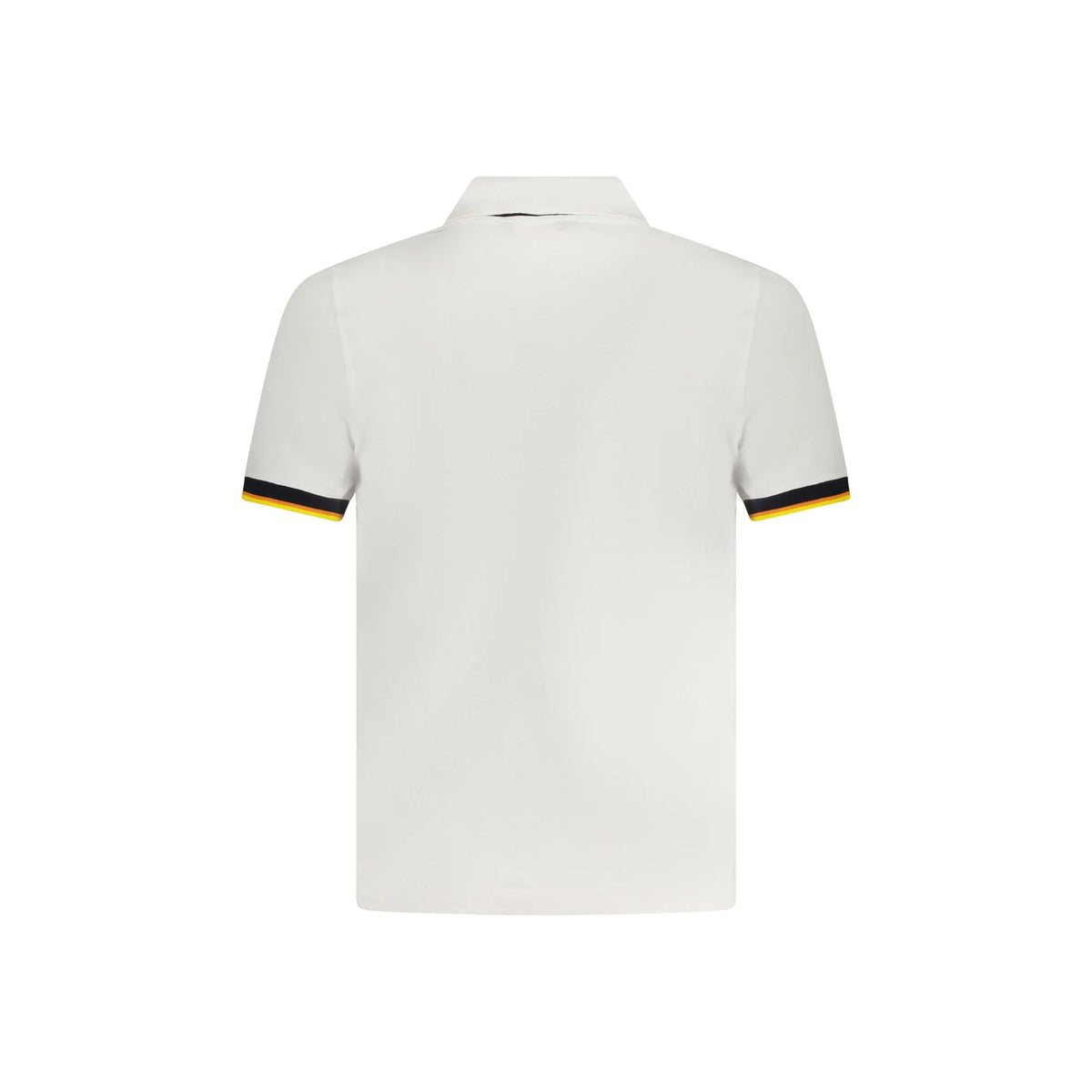K-WAY POLO MANICHE CORTE UOMO BIANCO